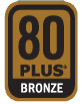 80PLUS Bronze 認証 高交換効率電源