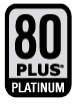 80PLUS Platinum認証 高交換効率電源