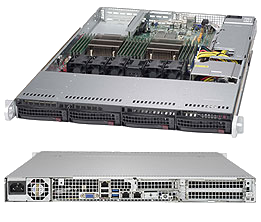 Xeon® E5-2600v4ファミリー 2CPU搭載 高密度 1Uラックマウント 計算サーバー