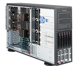 AMD Opteron 6000シリーズ 4CPU搭載 4wayタワーワークステーション